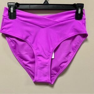 Cyn & Luca Sz M Vibrant Pink Bikini Bottoms NWT